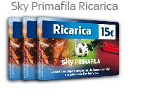 Sky prepagato con Sky Primafila Ricaricabile 